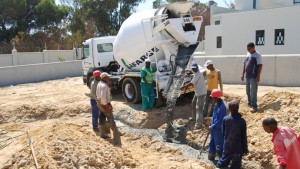 concrete truck delivery