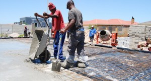 Concrete for foundation floor
